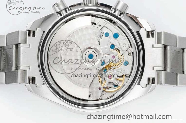 0512 Speedmaster Racing Master SS HKF Best Edition White Dial on SS Bracelet A Premium 7809